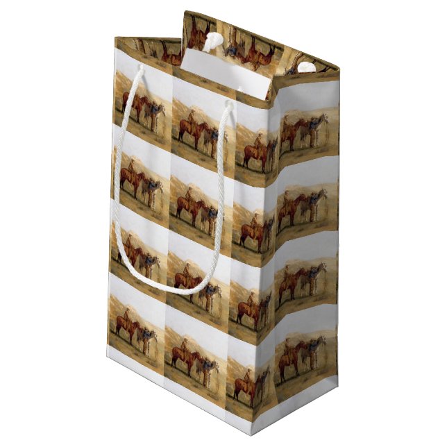 Western Cowboys Gift Bag (Back Angled)