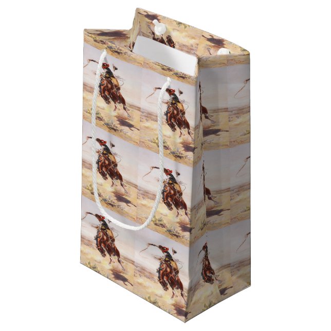 Western Cowboys Gift Bag (Front Angled)