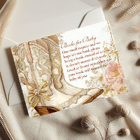 Western Cowgirl Boots Floral Books for Baby 