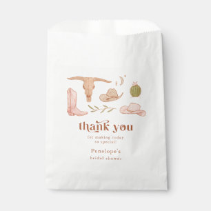 Western Cowgirl Bridal Shower Favour Bags