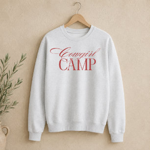 Western Cowgirl Camp Bachelorette Sweatshirt