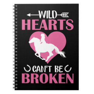 Western Cowgirl Equestrian Horseback Riding Horse Notebook