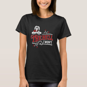 Western Cowgirl Feminist Girl Power Wild West Empo T-Shirt