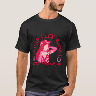Western Cowgirl Good Luck Babe Dancing Disco Coque T-Shirt
