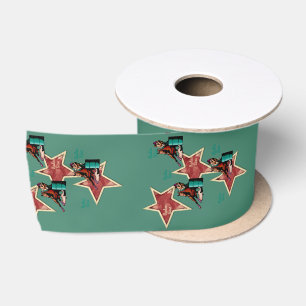 Western Craft Floral Gift Ribbon Barrel Racer Satin Ribbon