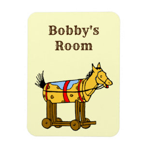 Western Custom Toy Horse Premium Magnet