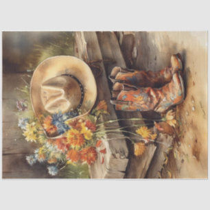 Western Days Tissue Paper