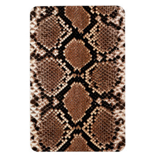 Western Diamondback Rattlesnake Skin Magnet