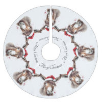 Western Donkey Christmas Tree Decor