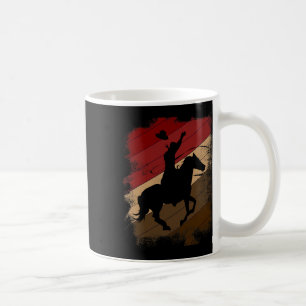 Western Equestrian Farmer Horseback Riding Gift Ho Coffee Mug