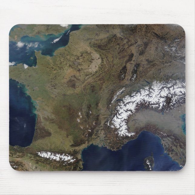 Western Europe Mouse Mat (Front)