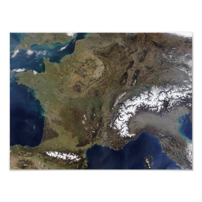 Western Europe Photo Print (Front)