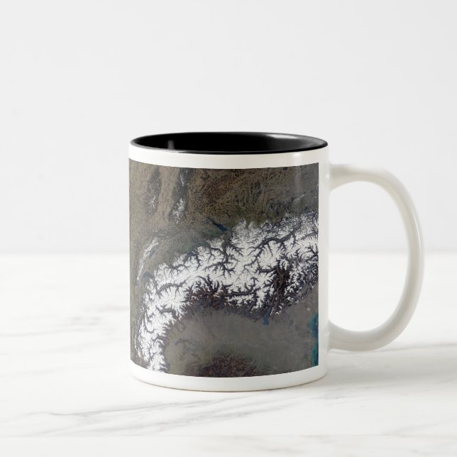 Western Europe Two-Tone Coffee Mug (Right)