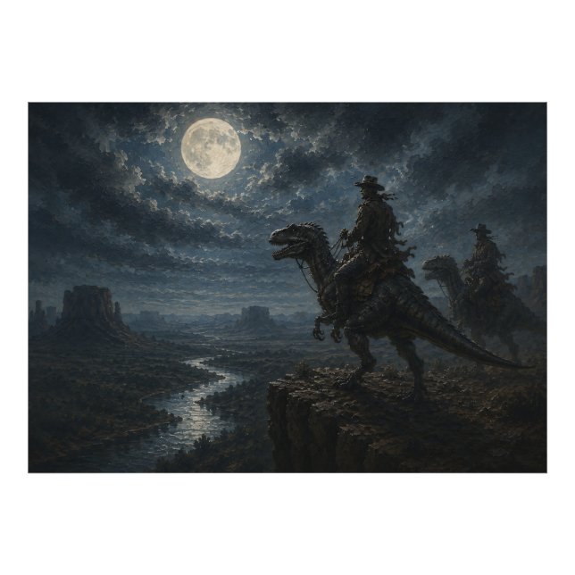 Western Fantasy Art Photo Print (Front)