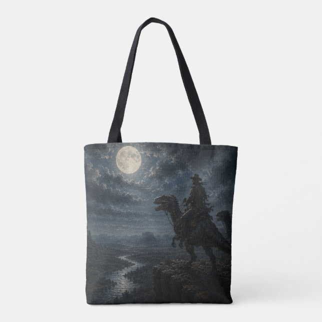 Western Fantasy Art Tote Bag (Back)