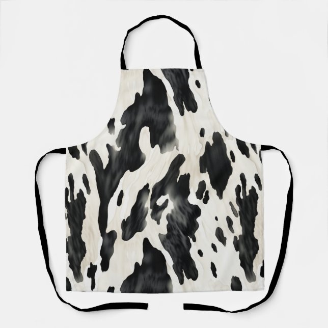 Western Farm Animal Cow Country   Apron (Front)