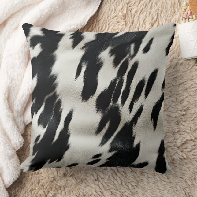Western Farm Cowhide  Cushion (Blanket)