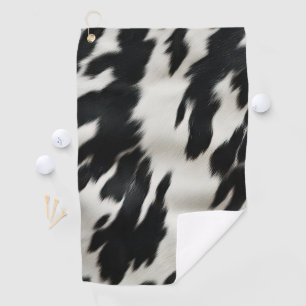 Western Farm Cowhide  Golf Towel