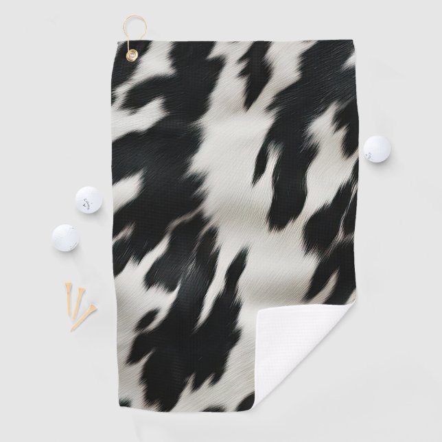 Western Farm Cowhide  Golf Towel (InSitu)