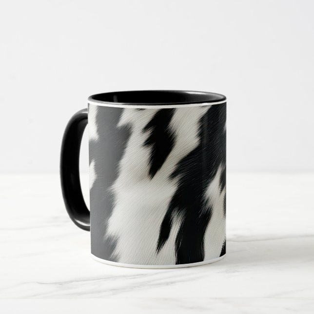 Western Farm Cowhide  Mug (Front Left)