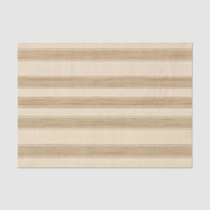 Western Farm Cream Stripes Birthday Tissue Paper
