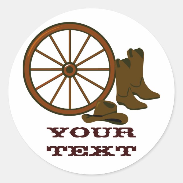 Western Gear Sticker (Front)