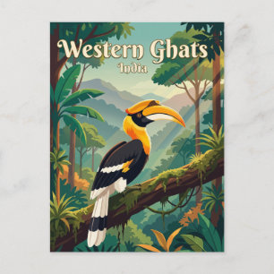 Western Ghats India Postcard