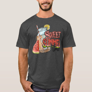 Western Girl Country Ball Jar Summer Vibes Sweet S T-Shirt