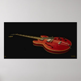 Western Guitar Poster