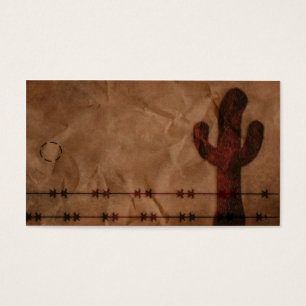 Western Hang Tag