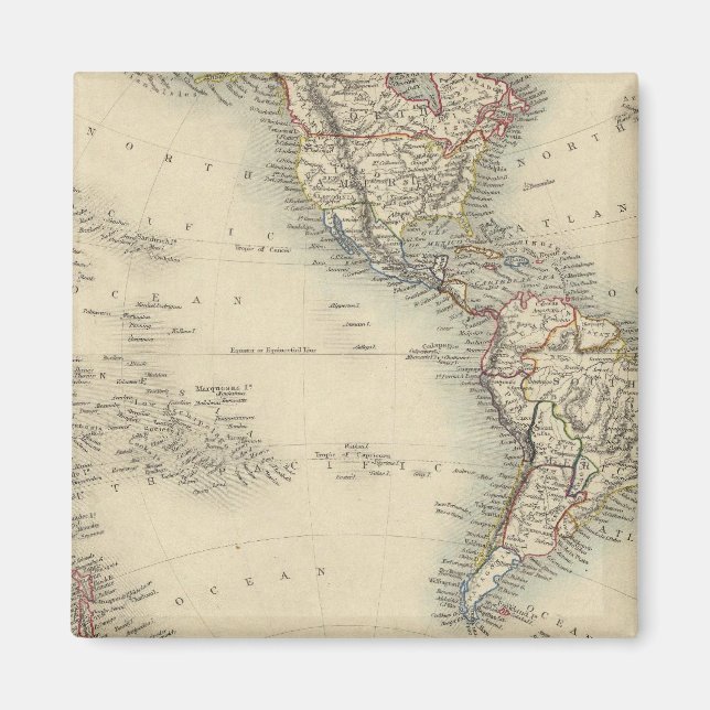 Western Hemisphere 10 Magnet (Front)