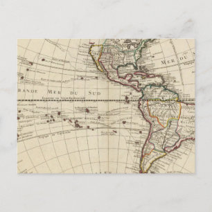 Western Hemisphere 10 Postcard