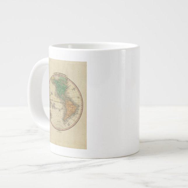 Western Hemisphere 16 Large Coffee Mug (Front Left)