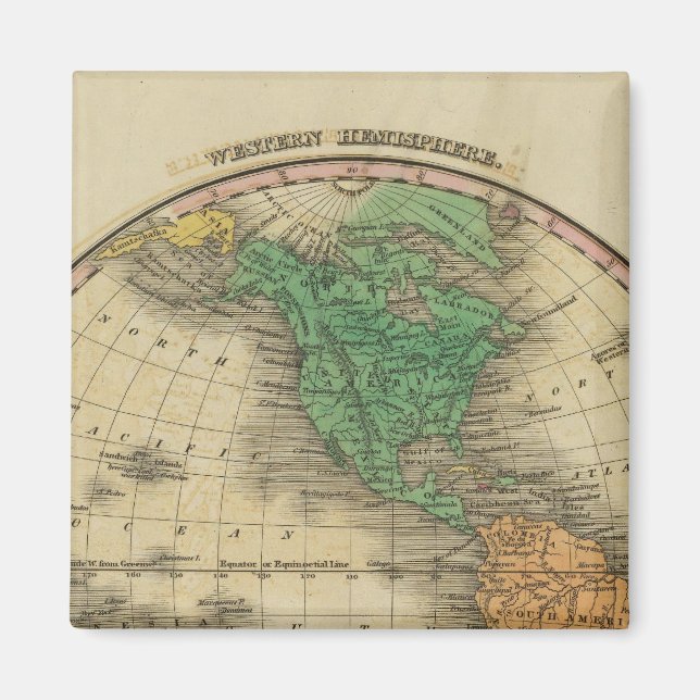 Western Hemisphere 16 Magnet (Front)