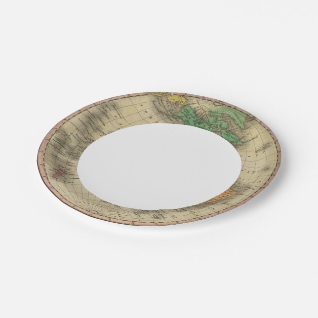 Western Hemisphere 16 Paper Plate (Angled)