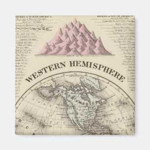 Western Hemisphere 17 Magnet