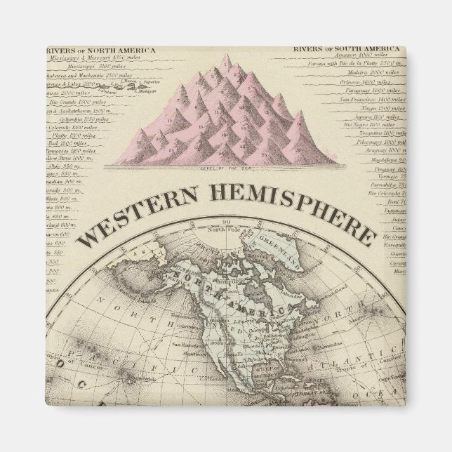 Western Hemisphere 17 Magnet (Front)