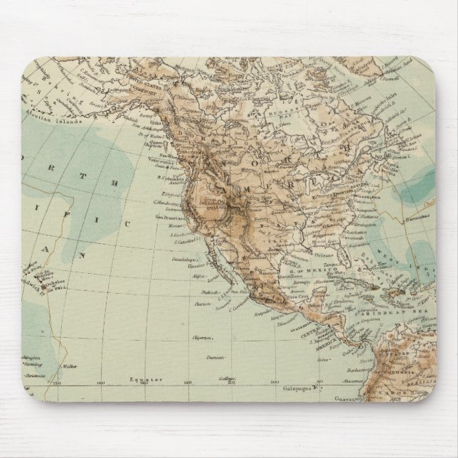 Western Hemisphere 3 Mouse Mat (Front)