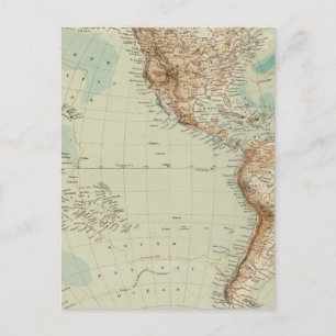 Western Hemisphere 3 Postcard