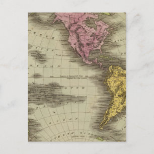 Western Hemisphere 4 Postcard