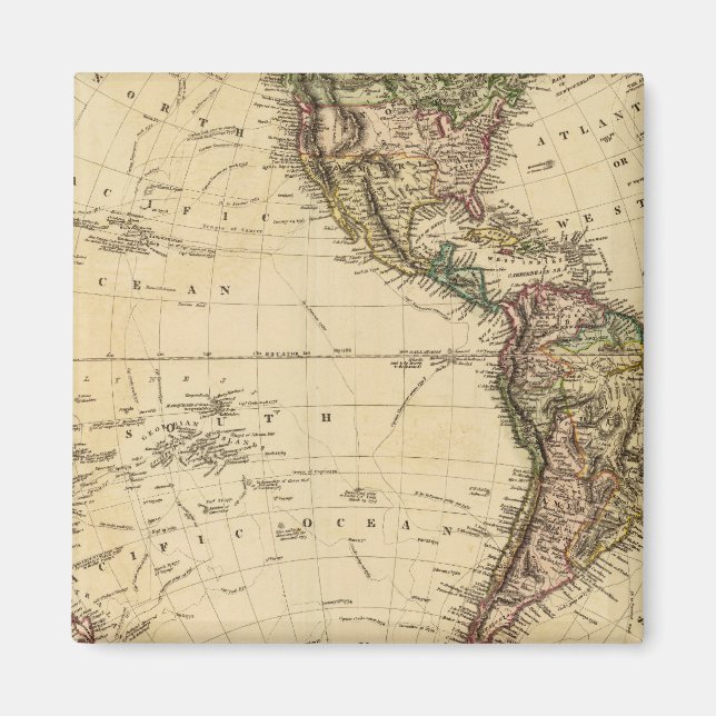 Western Hemisphere 8 Magnet (Front)