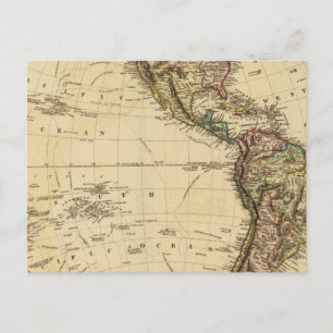 Western Hemisphere 8 Postcard