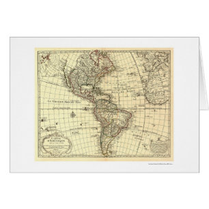 Western Hemisphere Map 1780