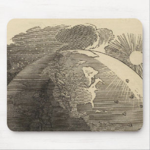 Western Hemisphere Map by Goodrich Mouse Mat