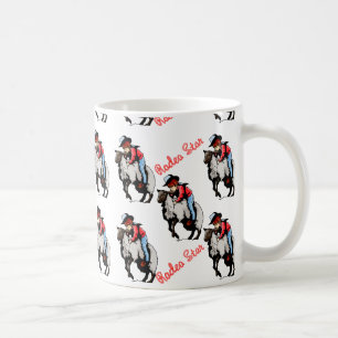 Western Home Decor Mutton Busting Cup Mug