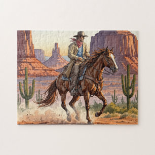 Western Horse Jigsaw Puzzle