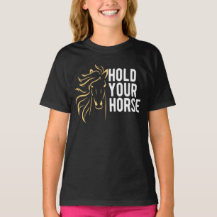 Western Horse Lover Horseback Riding Equestrian T-Shirt