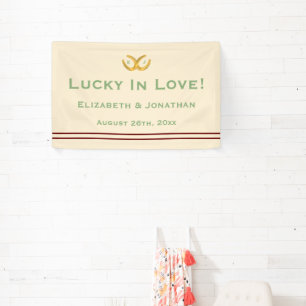 Western Horseshoes Wedding Banner