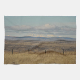 Western Landscape Photo Tea Towel