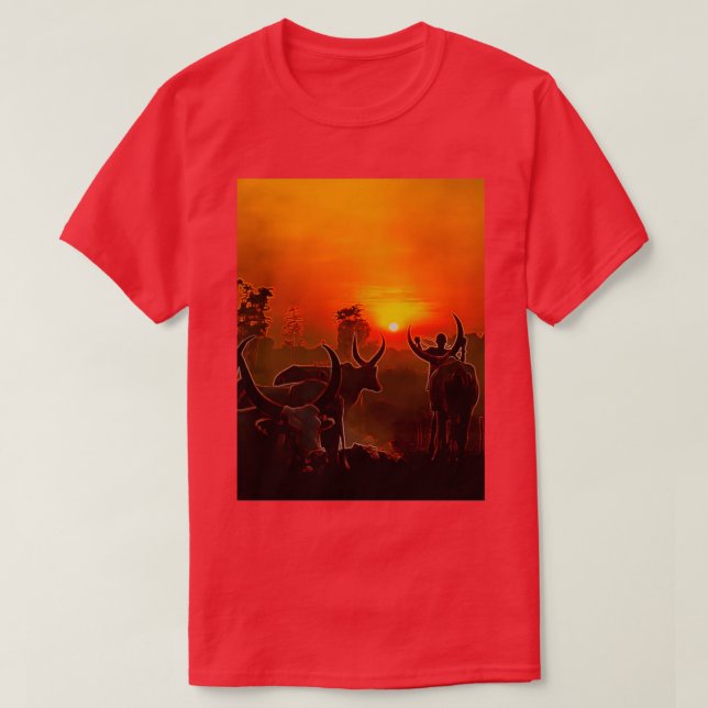 Western landscape T-Shirt (Design Front)